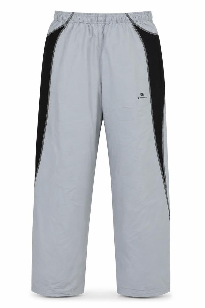 Mens UK Size M DOMYOS Regular Fit Track Pants Grey Trousers