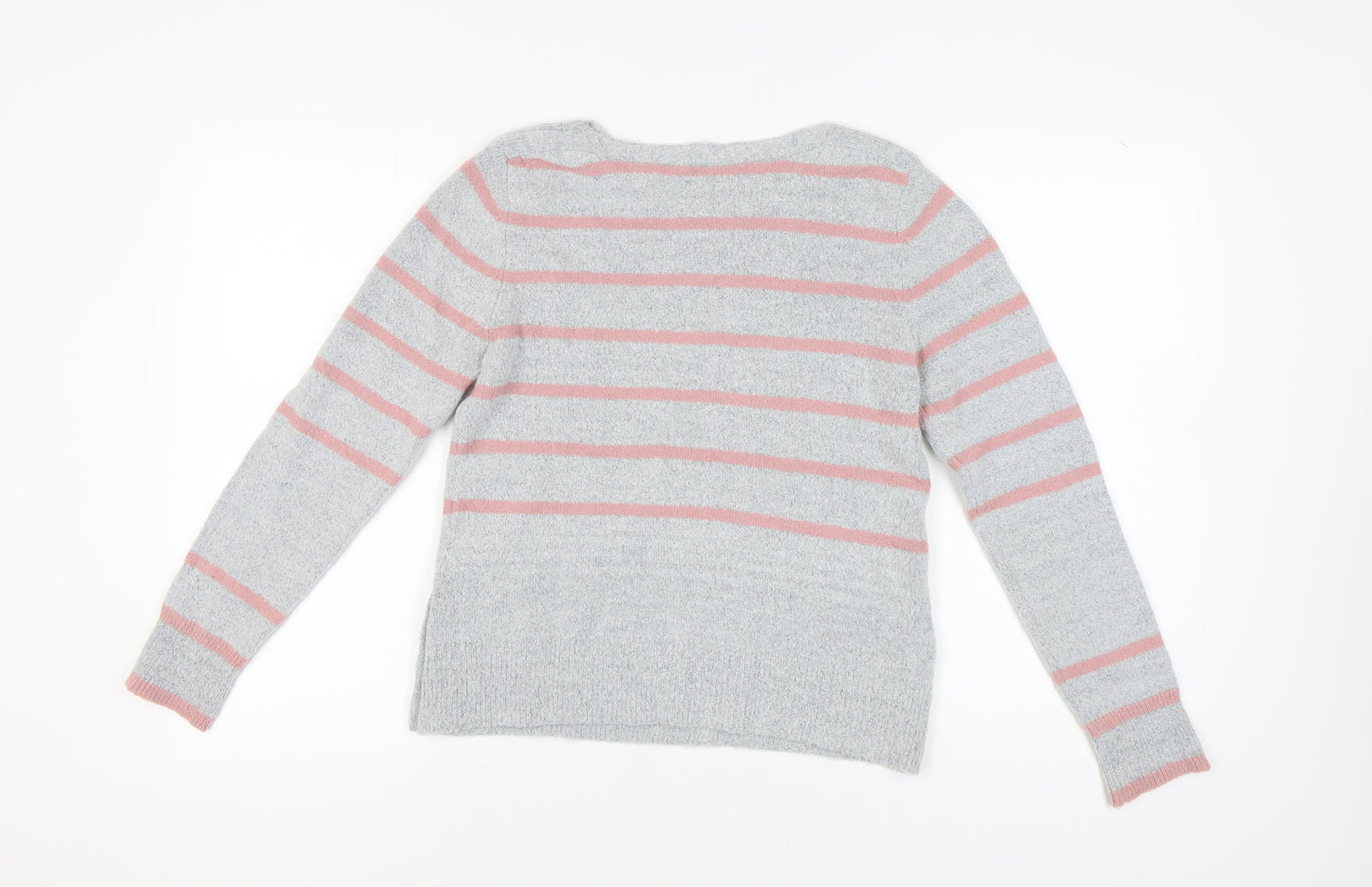 Womens UK Size M Oasis Grey Pullover Jumper
