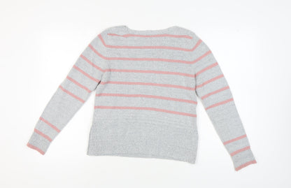 Womens UK Size M Oasis Grey Pullover Jumper