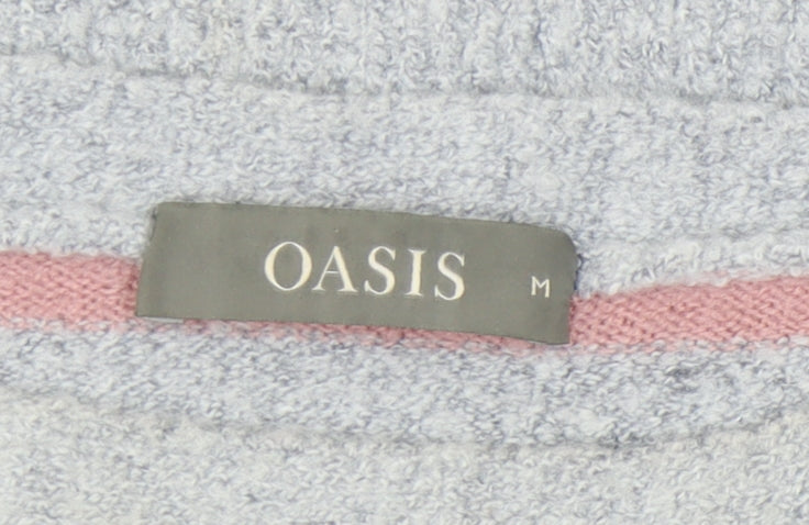 Womens UK Size M Oasis Grey Pullover Jumper