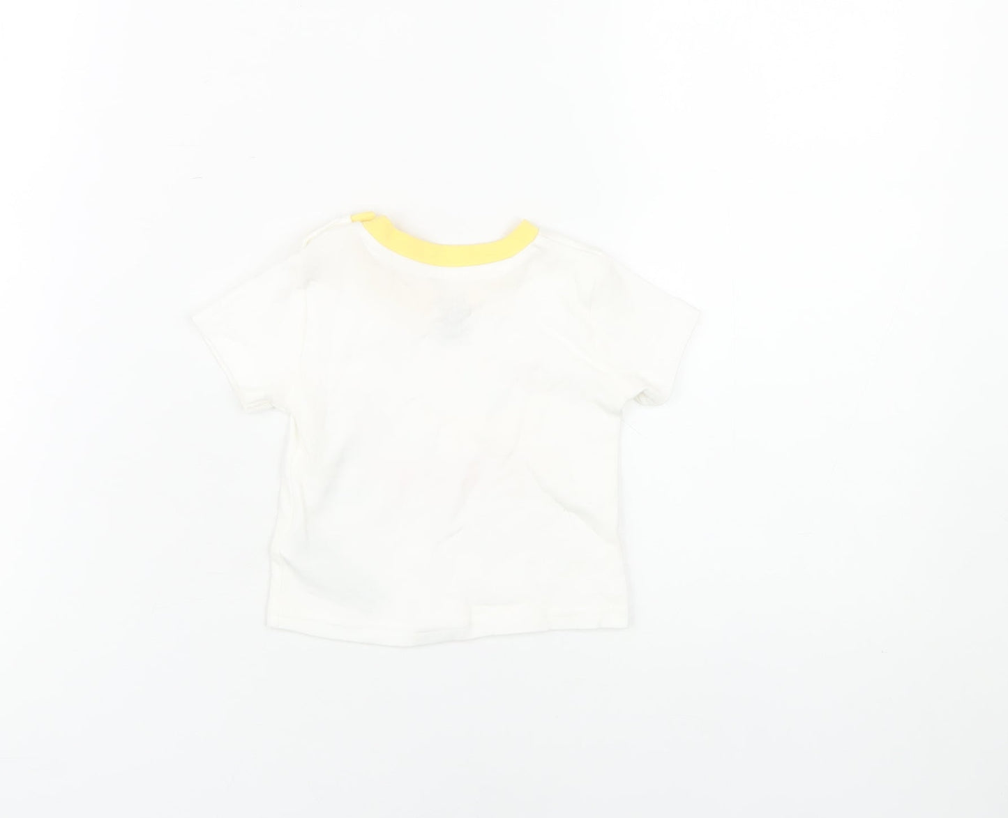 Disney Baby Dumbo T-Shirt, Unisex 3-6M, White Cotton
