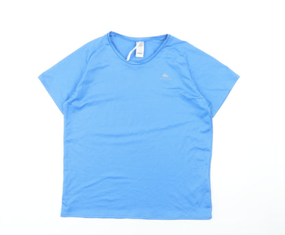 Decathlon Boys Blue T-Shirt 14-15 Lightweight Activewear