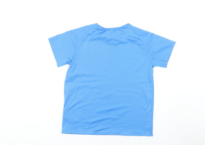 Decathlon Boys Blue T-Shirt 14-15 Lightweight Activewear