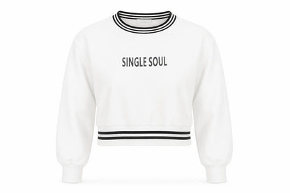 Mango Women White XS Pullover Sweatshirt with Logo