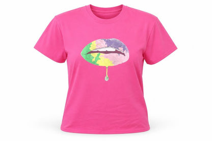 Womens UK Size 16 Boohoo Pink Basic T-Shirt