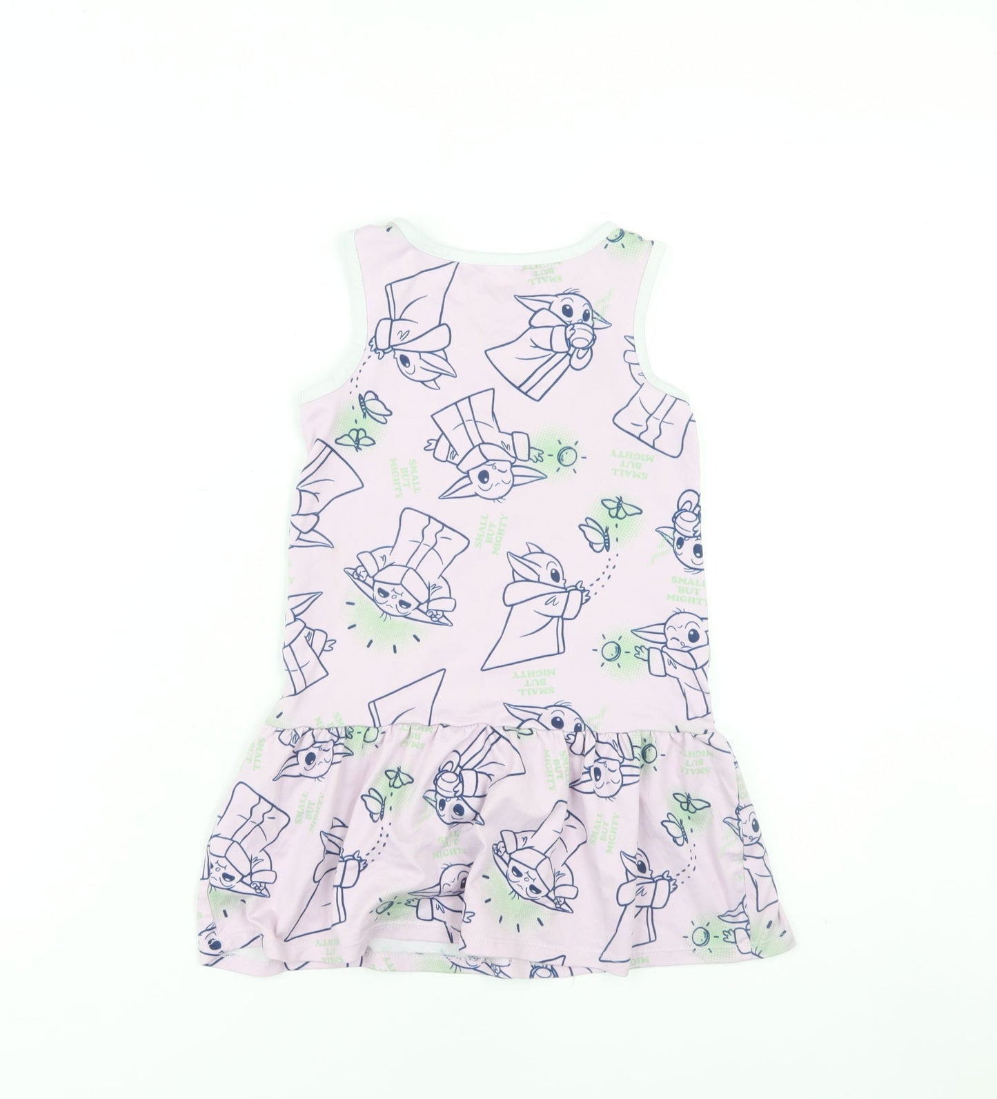 Star Wars Girls Pink Cartoon Tank Dress - 4-5 Years