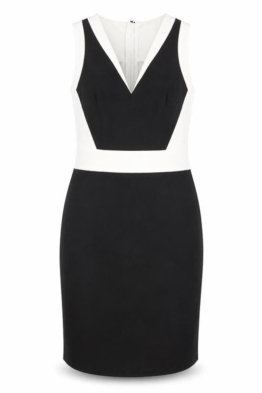 Banana Republic Women's Black Ivory Sheath Dress Size 6