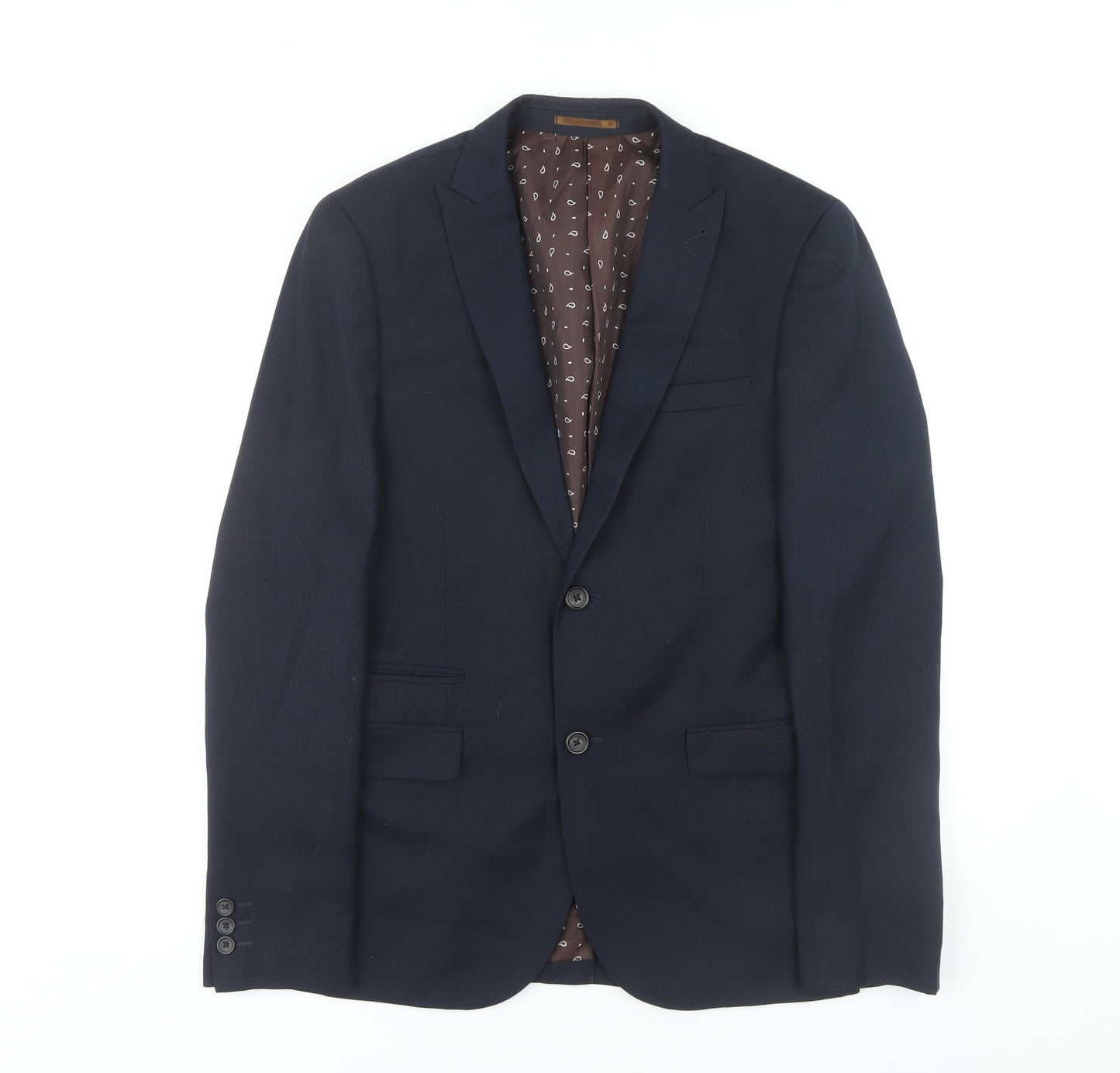 Mens UK Size 36 NEXT Regular Blue Suit Jacket