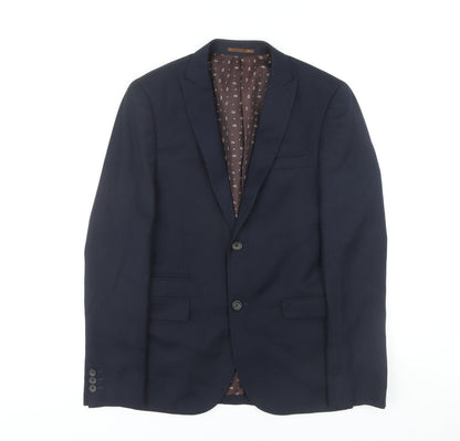 Mens UK Size 36 NEXT Regular Blue Suit Jacket