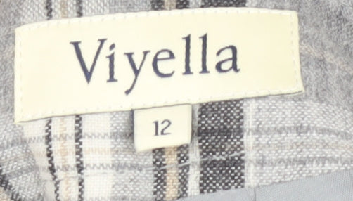 Womens UK Size 12 Viyella A-Line  Skirt
