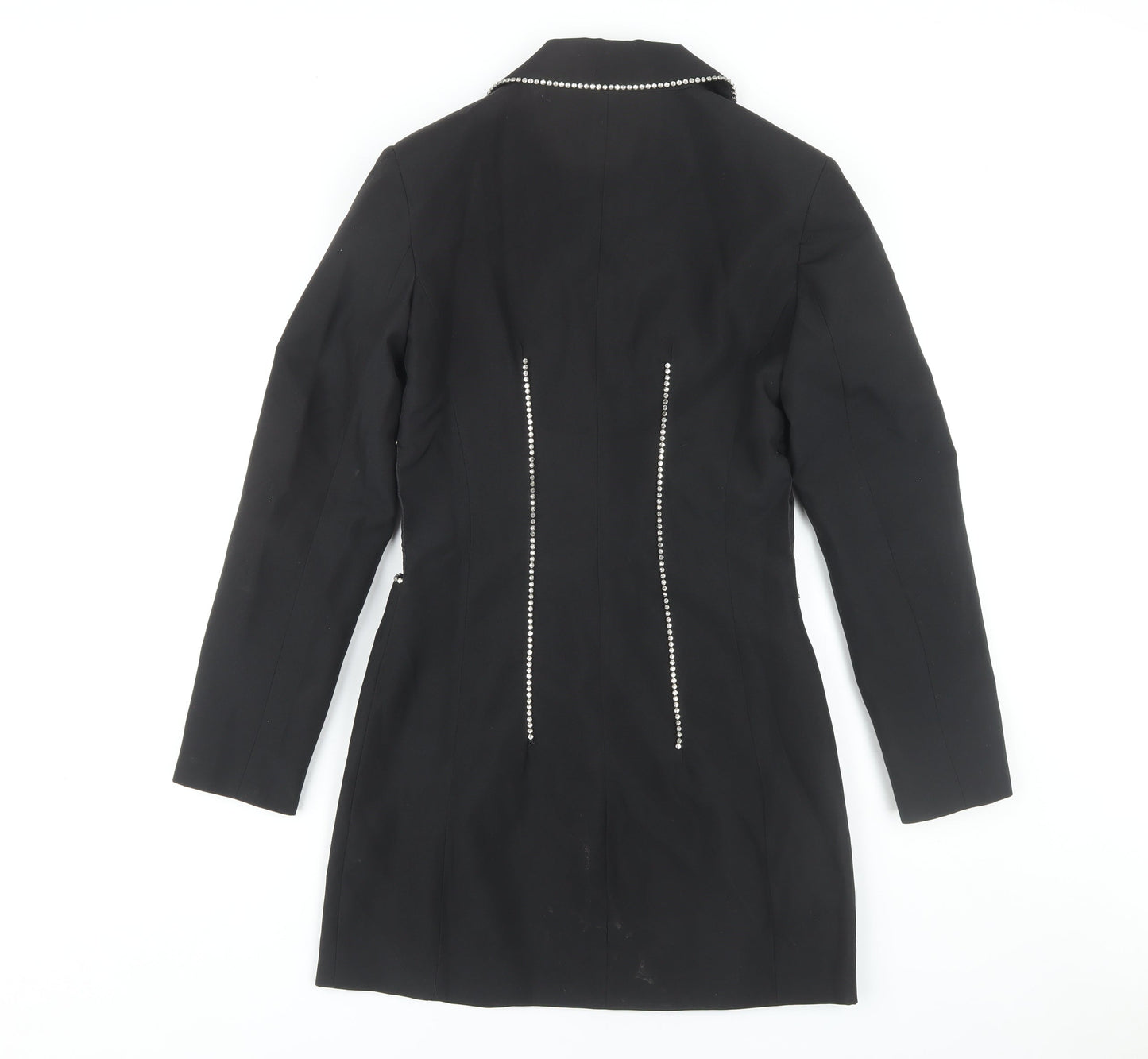 AsYou Women's Black Jacket Dress, Size 8, Party Style