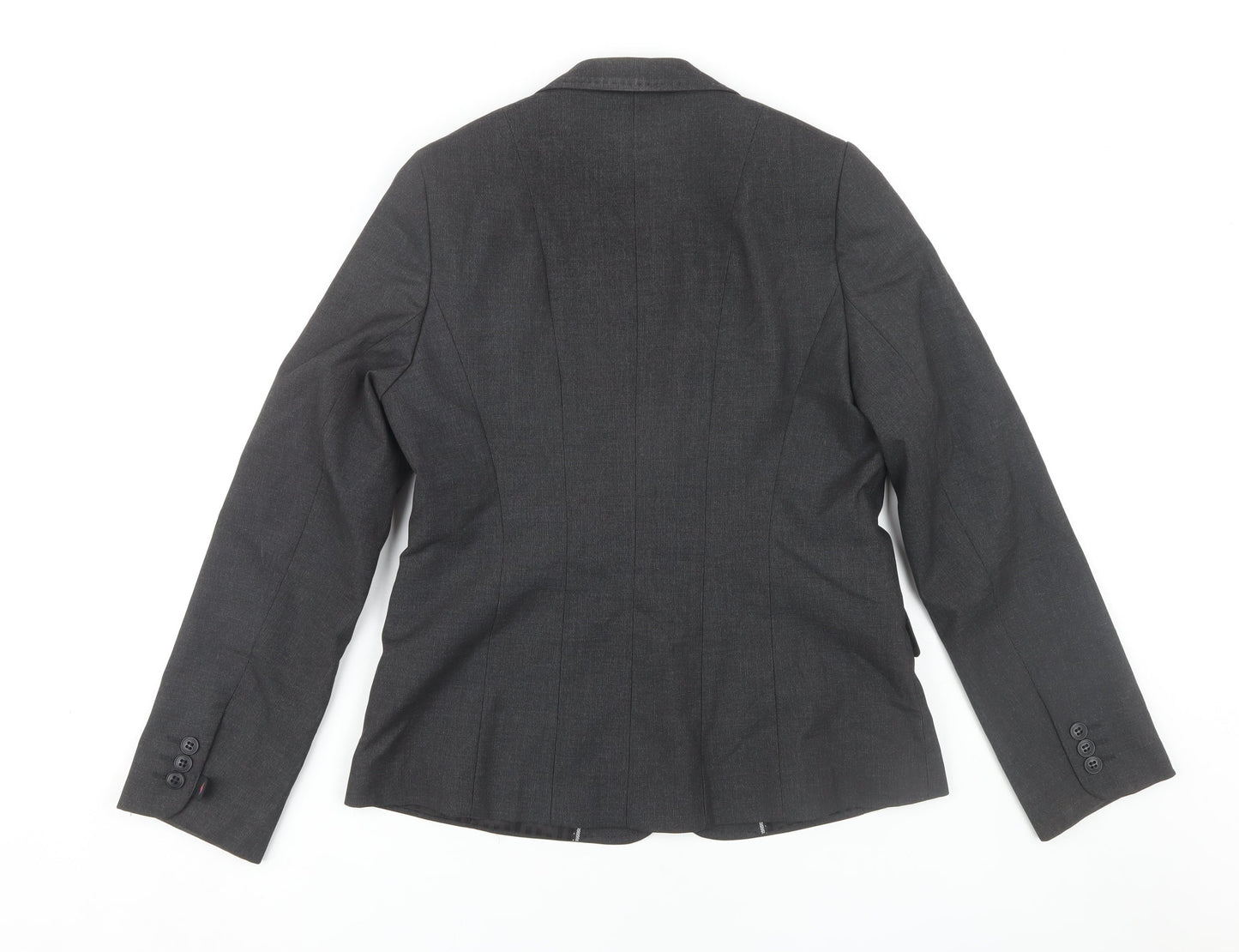 Clubclass Women's Black Blazer Size 10 Formal