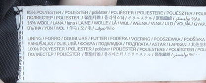 MNG Women's Beige XS Hooded Coat, Mid-Length, Zip Closure