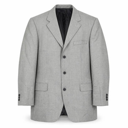 Andrew Fezza Grey Men's 42L Blazer Jacket