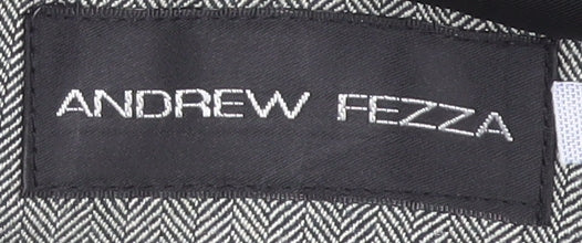 Andrew Fezza Grey Men's 42L Blazer Jacket