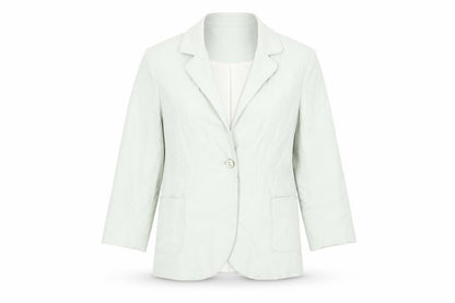 Topshop Women’s Green Blazer, Size 10, Casual, Lined
