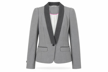 Womens UK Size 8 NEXT Regular Grey Blazer