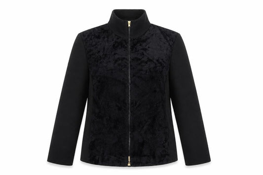 Womens UK Size 12 Viyella Black Basic Jacket