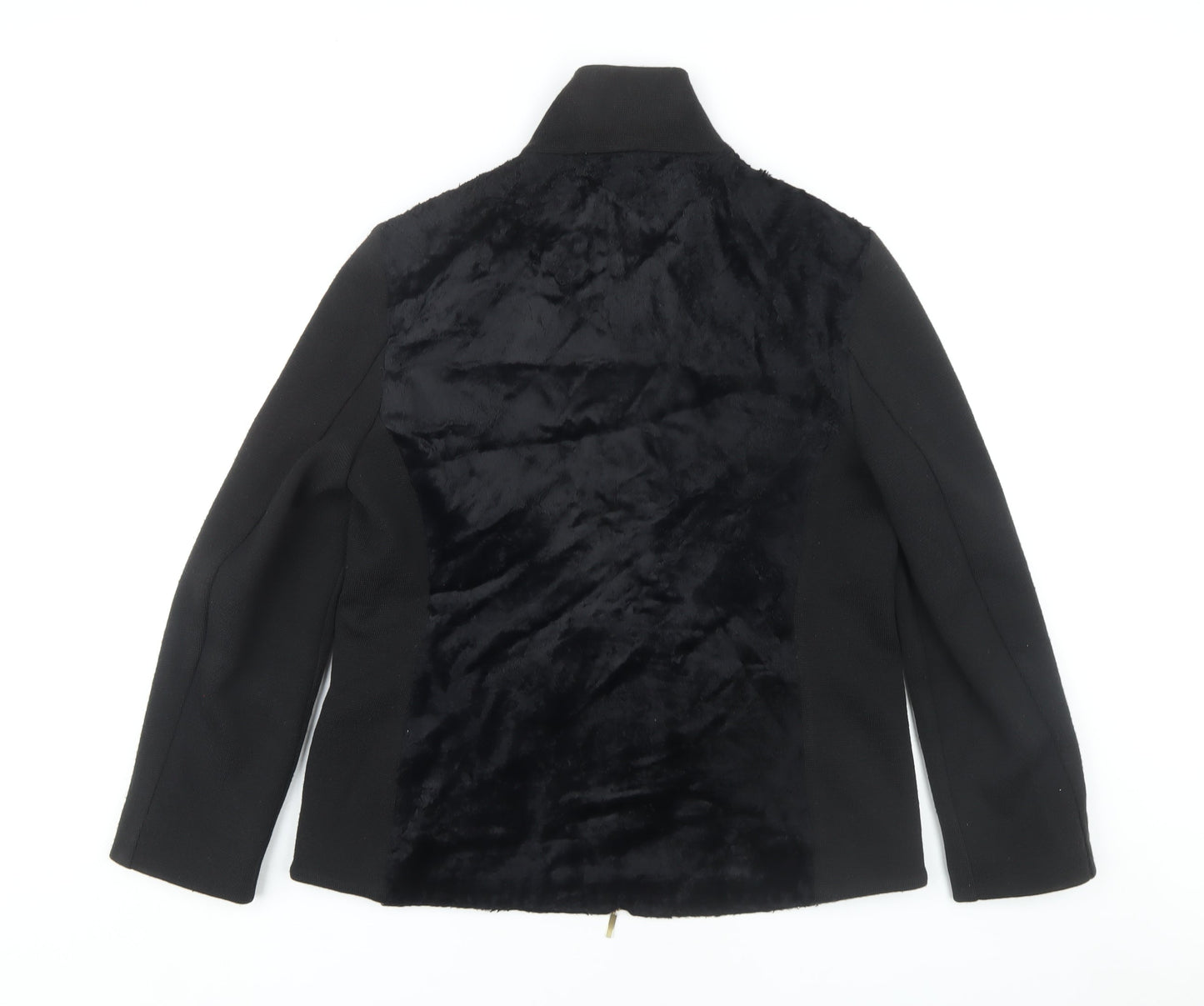Womens UK Size 12 Viyella Black Basic Jacket