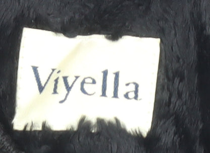 Womens UK Size 12 Viyella Black Basic Jacket