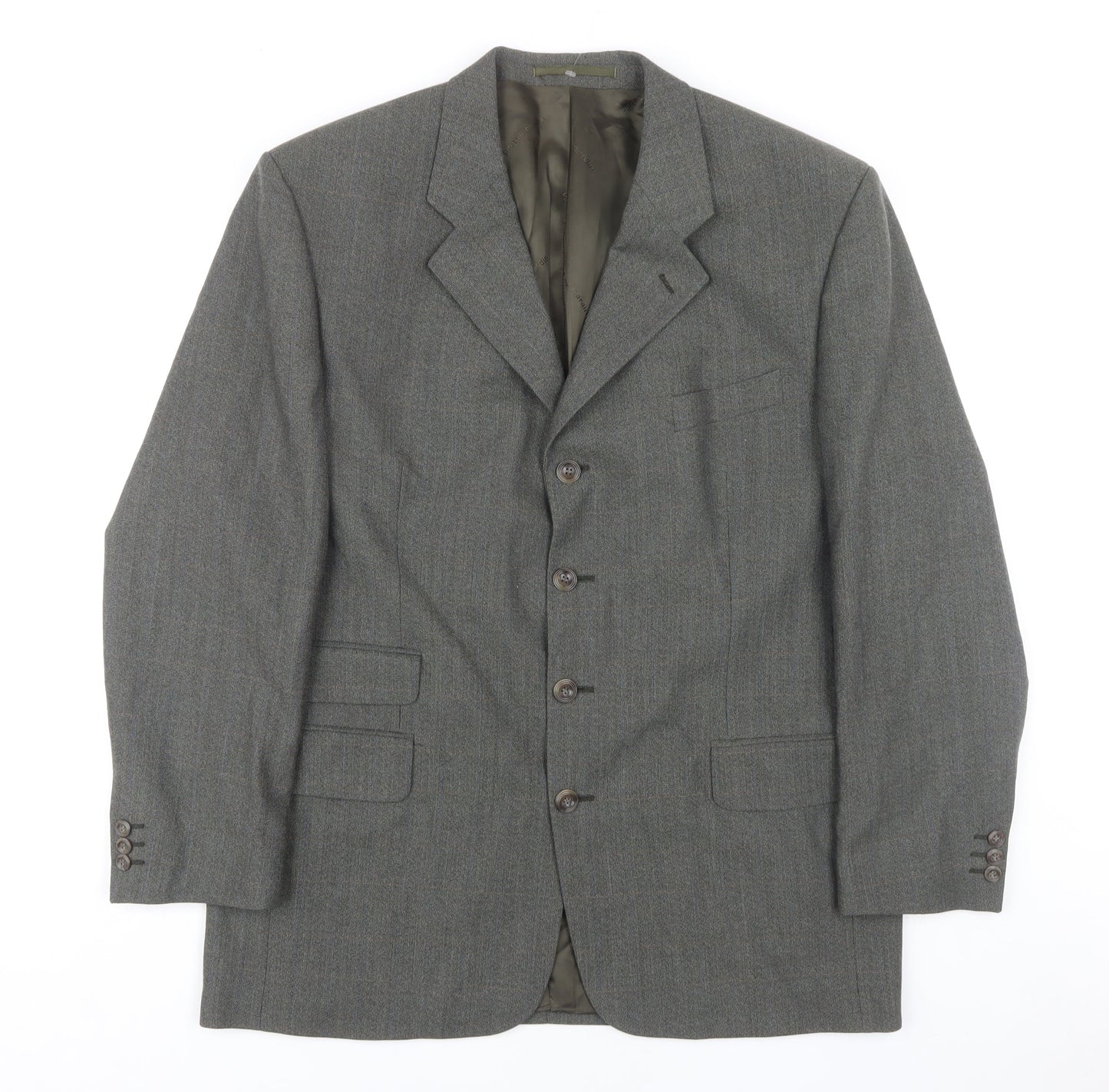 Mens UK Size 44 Pierre Cardin Regular Grey Suit Jacket