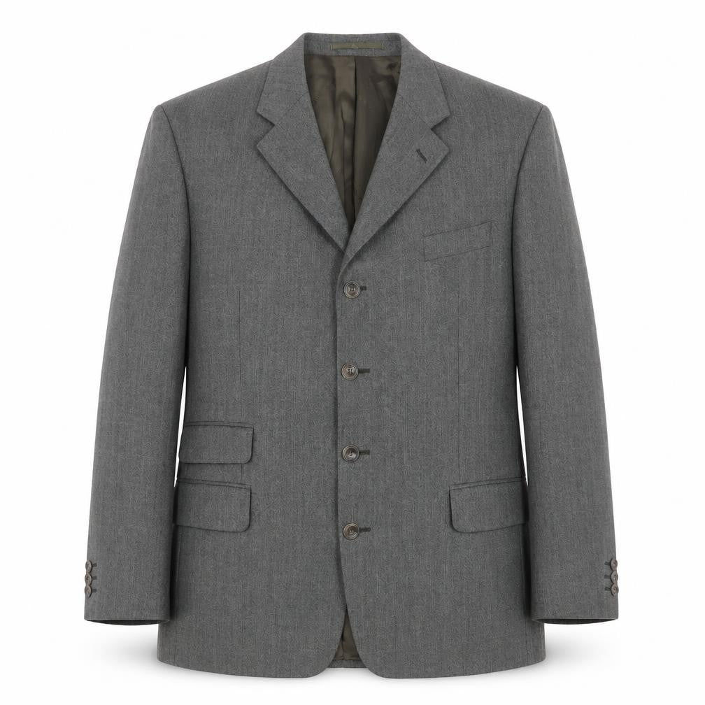 Mens UK Size 44 Pierre Cardin Regular Grey Suit Jacket
