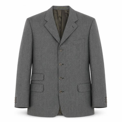 Mens UK Size 44 Pierre Cardin Regular Grey Suit Jacket