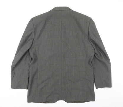 Mens UK Size 44 Pierre Cardin Regular Grey Suit Jacket