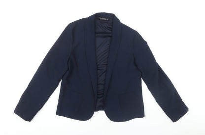 Womens UK Size 12 Dunnes Blue Basic Jacket