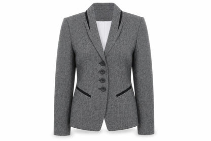 Next Women's Grey Blazer Size 6, Tailored Classic