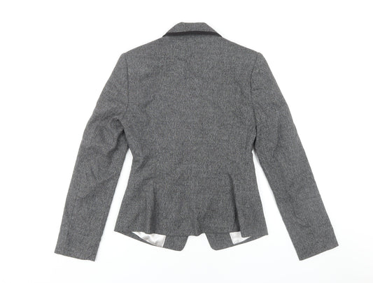 Next Women's Grey Blazer Size 6, Tailored Classic