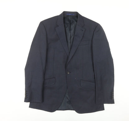 Mens UK Size 36 NEXT Regular Blue Suit Jacket