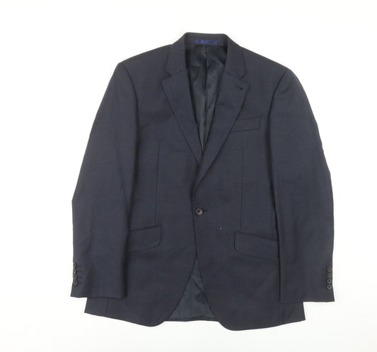 Mens UK Size 36 NEXT Regular Blue Suit Jacket
