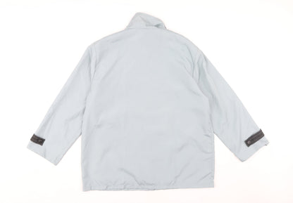 Womens UK Size M Anne de Lancay Blue Basic Jacket