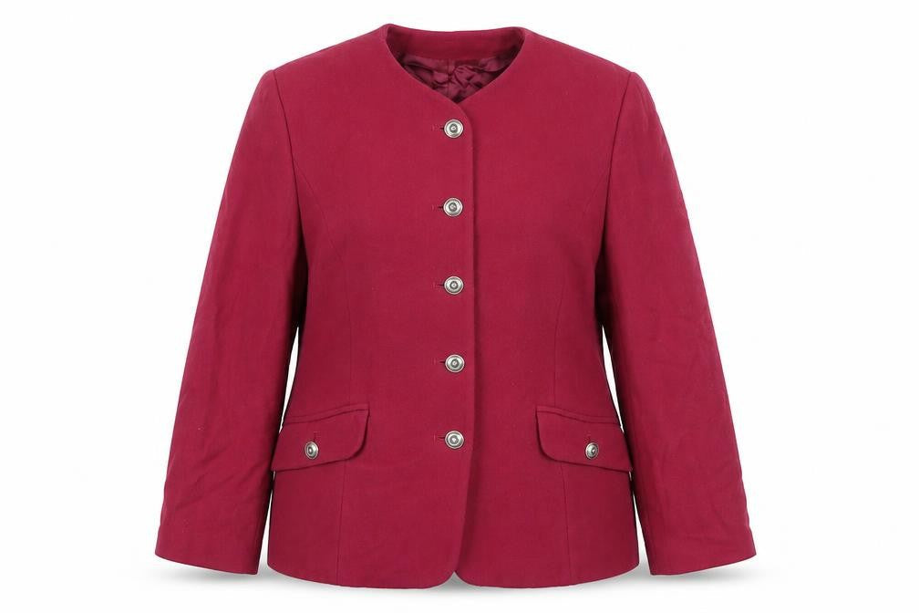 Womens UK Size 14 Marks and Spencer Red Classic