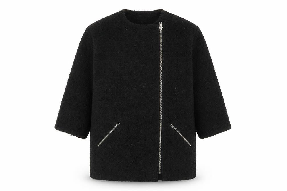 Womens UK Size 8 Topshop Black Basic Jacket
