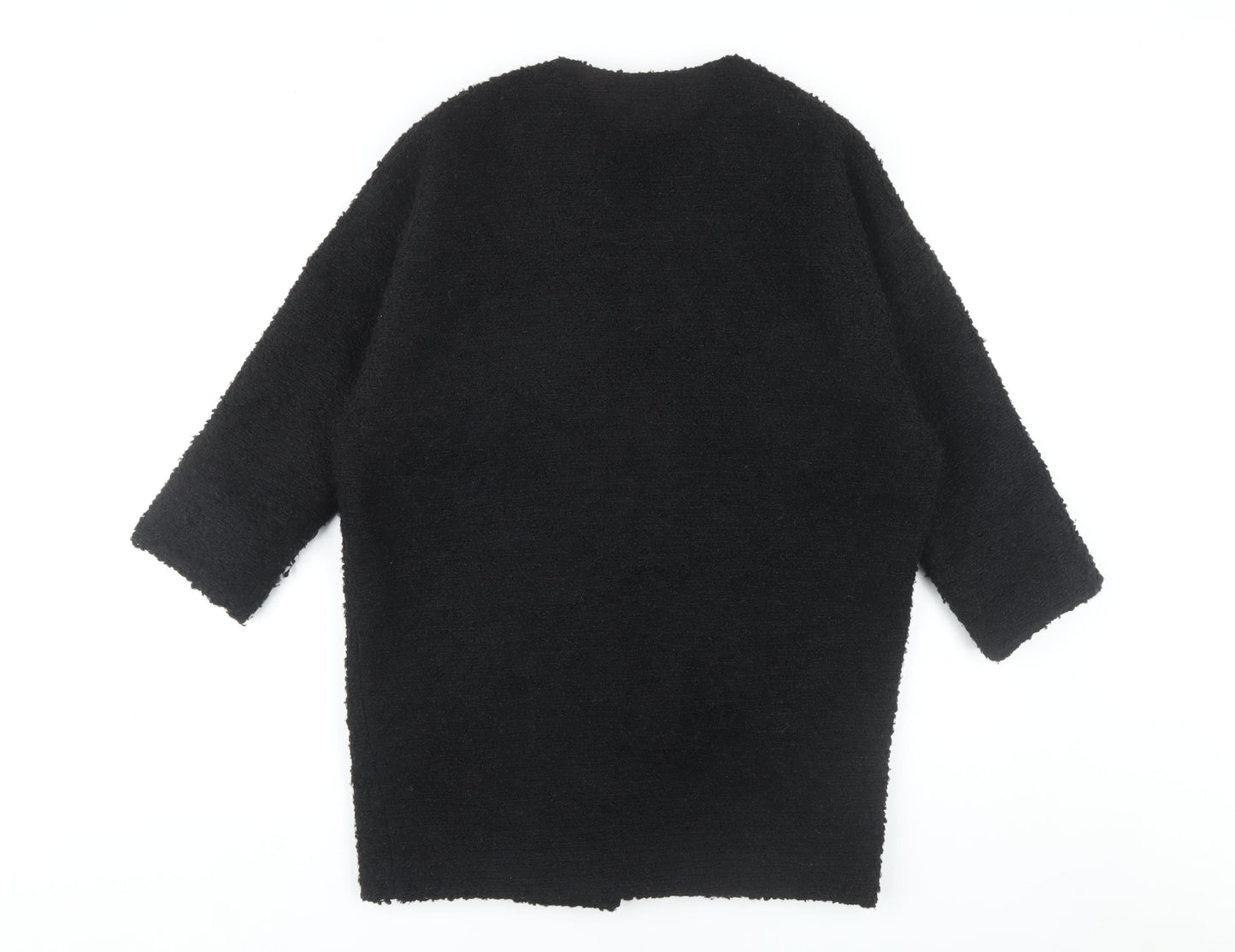 Womens UK Size 8 Topshop Black Basic Jacket