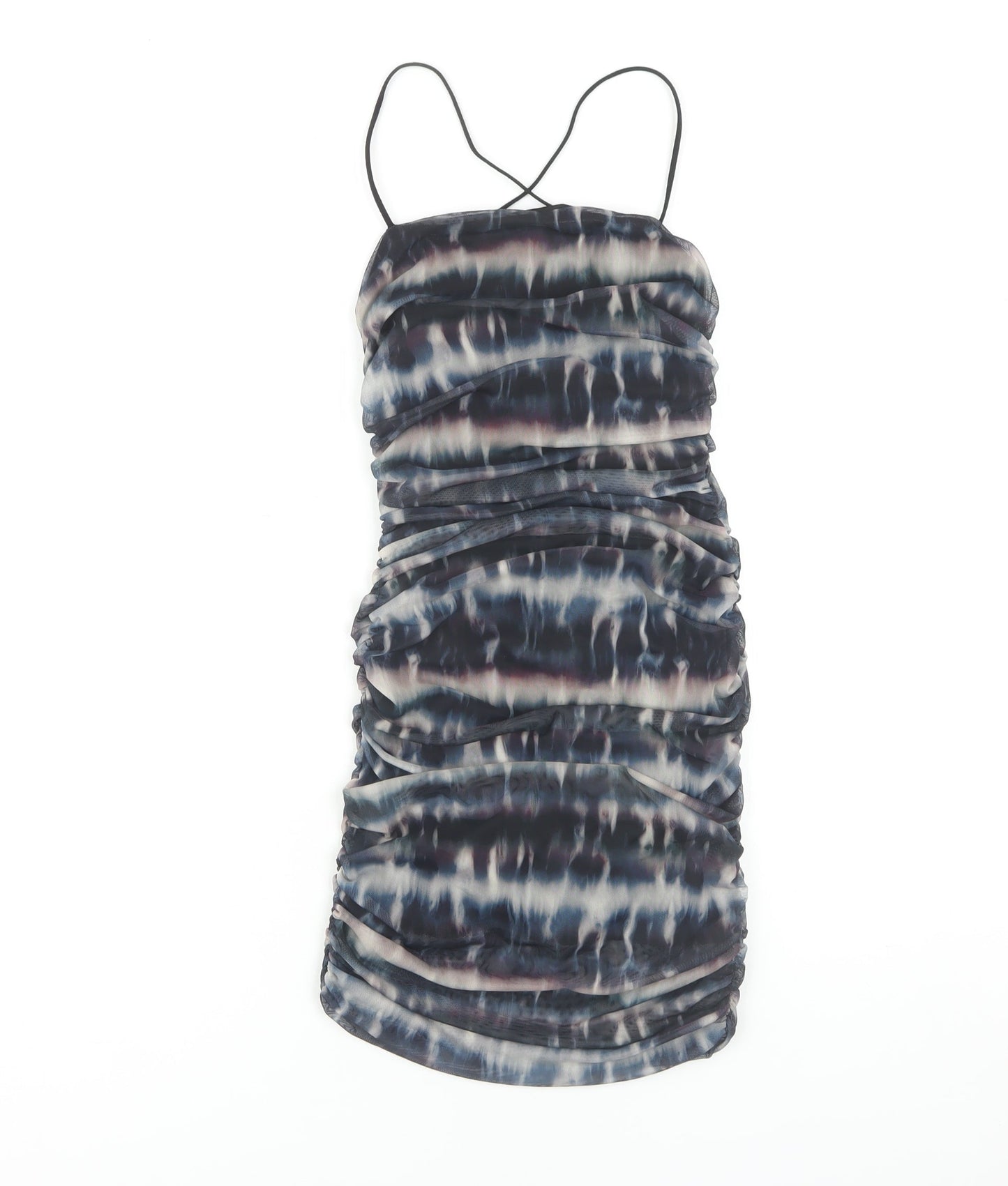 Quiz Women's Multicoloured Bodycon Mini Dress Size 8