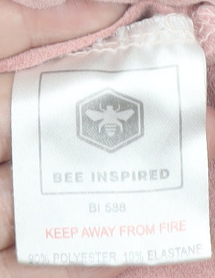 Bee Inspired Men's Pink Short Sleeve T-Shirt - Size S