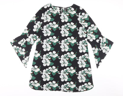 Izabel London Women's Floral Dress Size 16 Multicoloured