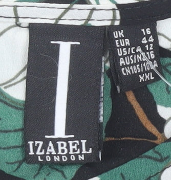 Izabel London Women's Floral Dress Size 16 Multicoloured