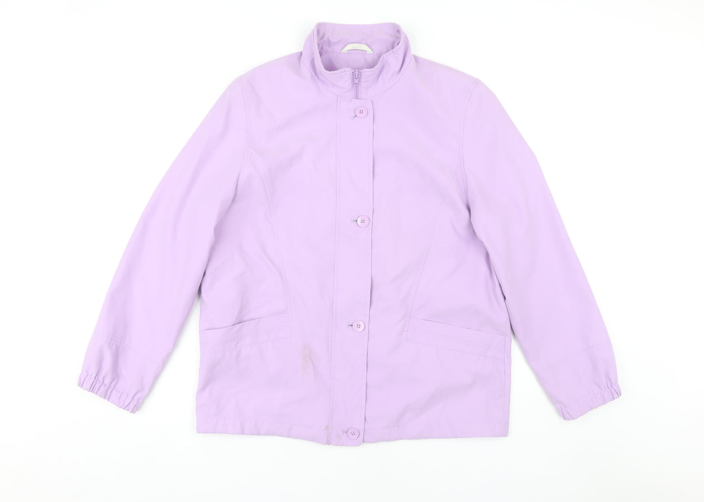 Womens UK Size 12 Marks and Spencer Purple Basic Jacket