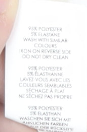 Boohoo Women's Black & White Bodycon Midi Dress UK 8