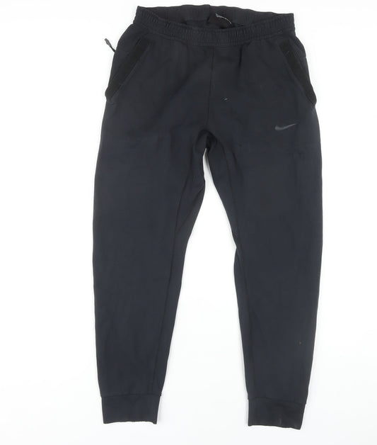 Nike Men's Black Jogger Trousers - M