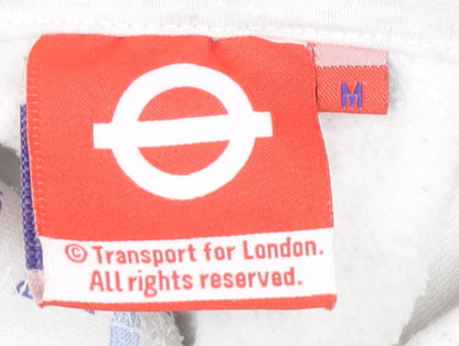 Transport for London Grey Pullover Hoodie M