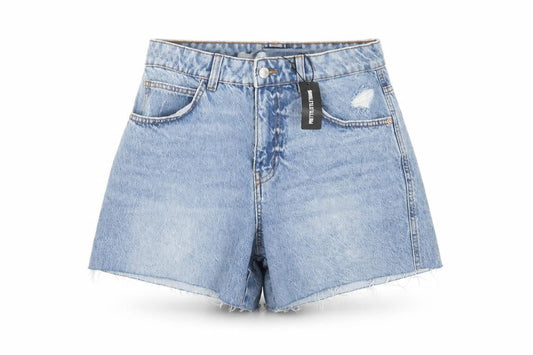 Womens UK Size 10 PRETTYLITTLETHING Regular Fit Cut-Off Shorts