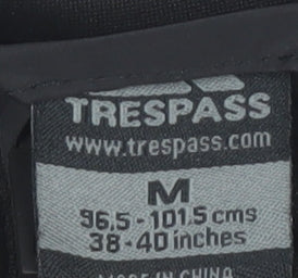 Mens UK Size M Trespass Black Basic Jacket