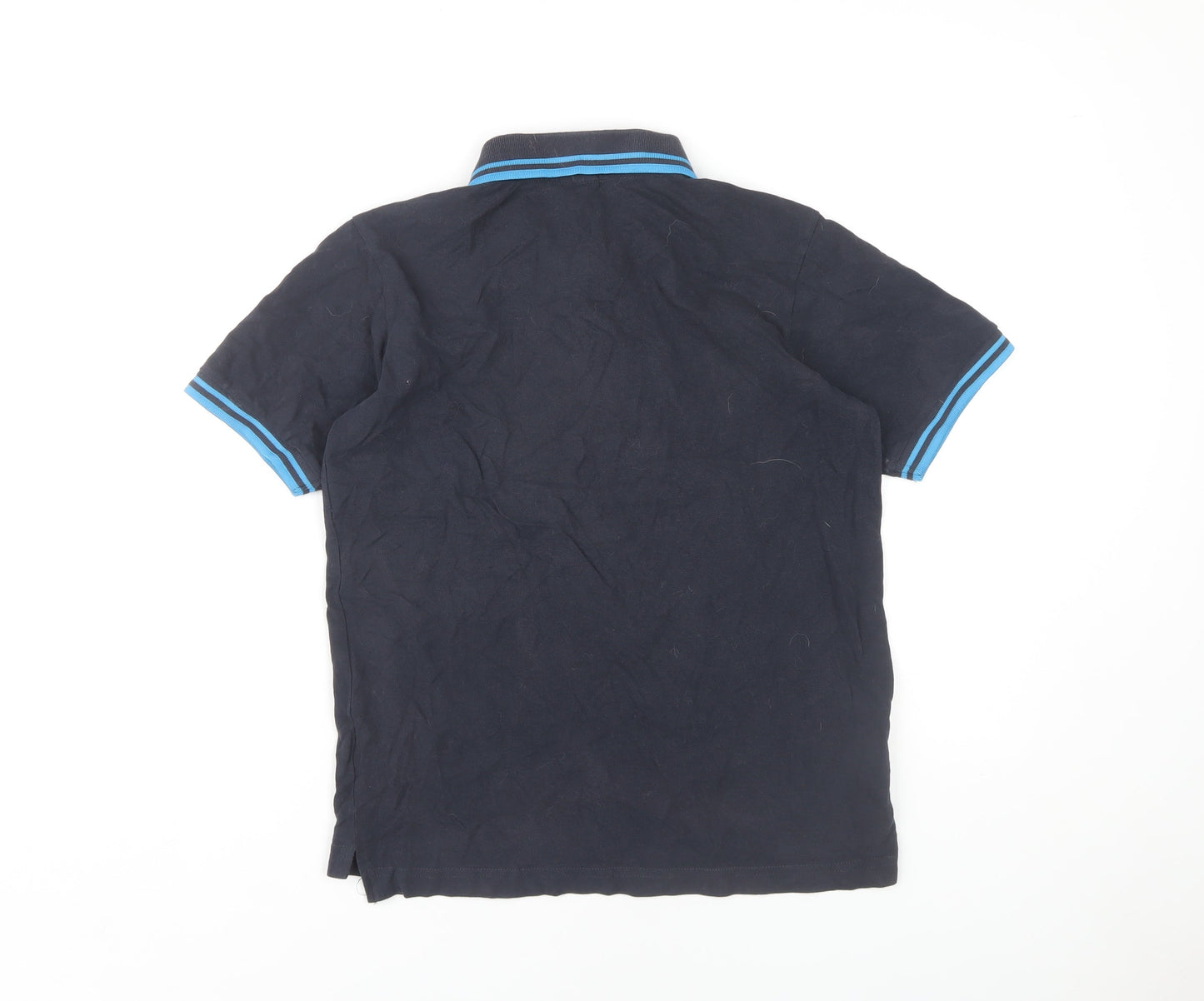 Kappa Boys Polo Shirt Black 11-12 Years Short Sleeve