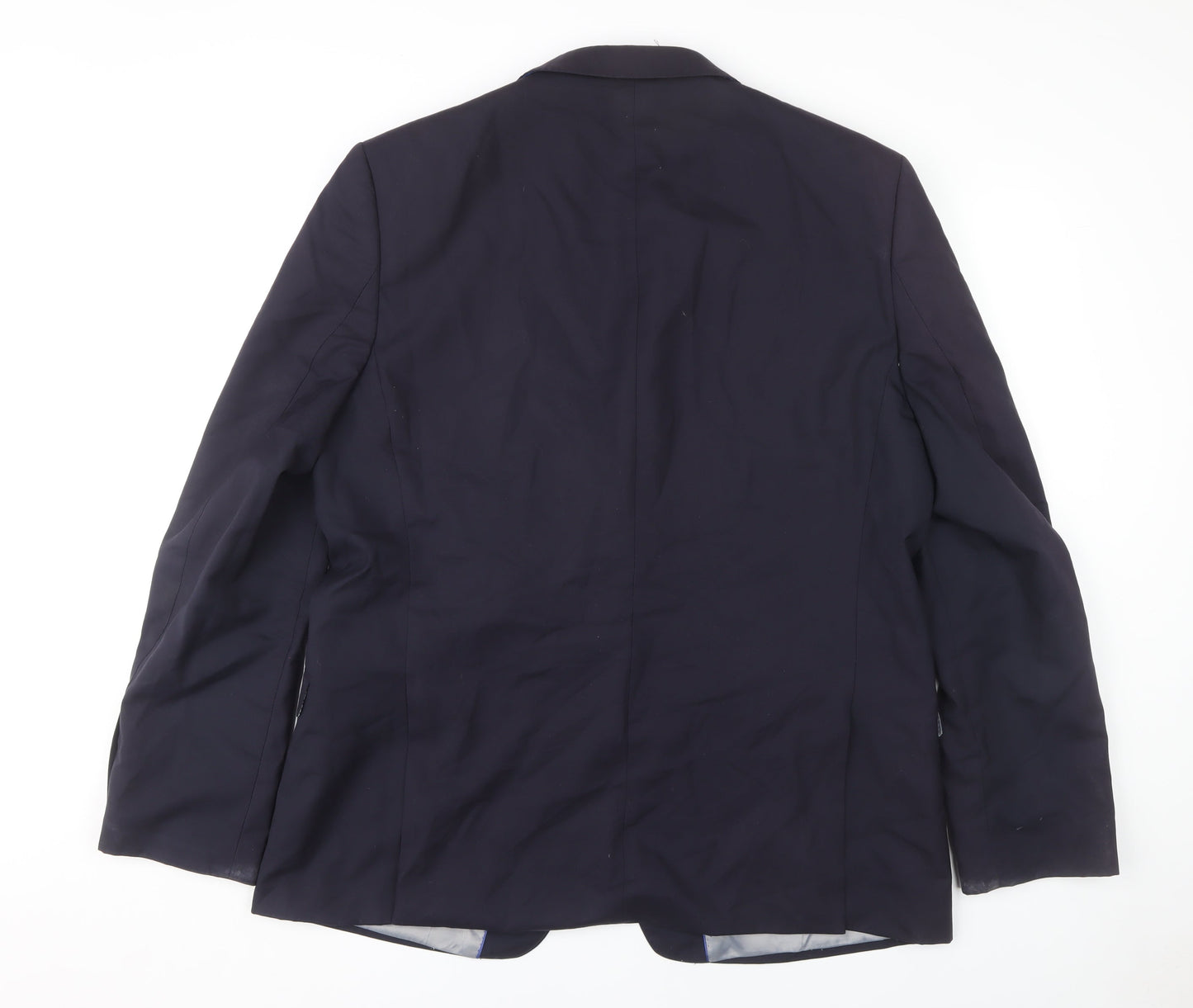 Mens UK Size 46 Performance Suit  Blue Suit Jacket