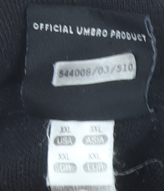 Umbro Men's Black XL Polo Shirt with Logo